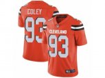 Cleveland Browns #93 Trevon Coley Orange Alternate Vapor Untouchable Limited Player NFL Jersey
