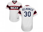 Chicago White Sox #30 Nicky Delmonico White Flexbase Authentic Collection Alternate Home Stitched MLB Jerseys