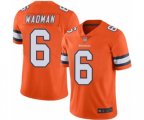 Denver Broncos #6 Colby Wadman Limited Orange Rush Vapor Untouchable Football Jersey
