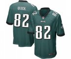 Philadelphia Eagles #82 Mike Quick Game Midnight Green Team Color Football Jersey