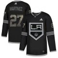 Los Angeles Kings #27 Alec Martinez Black Authentic Classic Stitched NHL Jersey