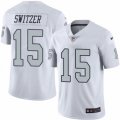 Oakland Raiders #15 Ryan Switzer Limited White Rush Vapor Untouchable NFL Jersey