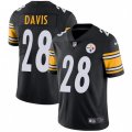 Pittsburgh Steelers #28 Sean Davis Black Team Color Vapor Untouchable Limited Player NFL Jersey