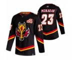 Calgary Flames #23 Sean Monahan Black 2020-21 Reverse Retro Alternate Hockey Jersey