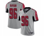 Atlanta Falcons #96 Tyeler Davison Limited Silver Inverted Legend Football Jersey