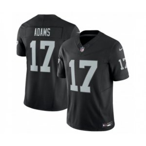 Las Vegas Raiders #17 Davante Adams Black 2023 F.U.S.E Vapor Untouchable Stitched Football Jersey