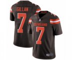 Cleveland Browns #7 Jamie Gillan Brown Team Color Vapor Untouchable Limited Player Football Jersey