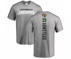 Jacksonville Jaguars #23 Ryquell Armstead Ash Backer T-Shirt