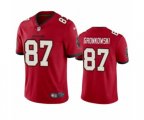 Tampa Bay Buccaneers #87 Rob Gronkowski Red Vapor Limited Jersey