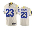 Los Angeles Rams #23 Kyren Williams Bone Vapor Untouchable Limited Stitched Football Jersey