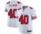 Arizona Cardinals #40 Pat Tillman Limited White Team Logo Fashion Football Jersey