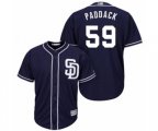 San Diego Padres Chris Paddack Replica Navy Blue Alternate 1 Cool Base Baseball Player Jersey
