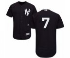New York Yankees #7 Mickey Mantle Navy Flexbase Authentic Collection MLB Jersey