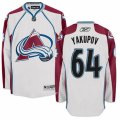 Colorado Avalanche #64 Nail Yakupov Authentic White Away NHL Jersey