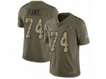 Seattle Seahawks #74 George Fant Limited Olive Camo 2017 Salute to Service NFL Jersey