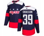 Washington Capitals #39 Alex Chiasson Authentic Navy Blue 2018 Stadium Series NHL Jersey