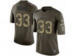 New York Jets #33 Jamal Adams Limited Green Salute to Service NFL Jersey