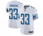 Detroit Lions #33 Kerryon Johnson White Vapor Untouchable Limited Player Football Jersey