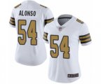 New Orleans Saints #54 Kiko Alonso Limited White Rush Vapor Untouchable Football Jersey