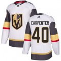 Vegas Golden Knights #40 Ryan Carpenter Authentic White Away NHL Jersey