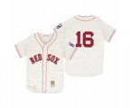 Boston Red Sox Andrew Benintendi Cream 1939 Authentic Home Jersey