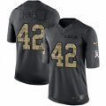 Indianapolis Colts #42 Nyheim Hines Limited Black 2016 Salute to Service NFL Jersey