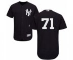 New York Yankees Stephen Tarpley Navy Blue Alternate Flex Base Authentic Collection Baseball Player Jersey