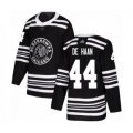 Chicago Blackhawks #44 Calvin De Haan Authentic Black Alternate Hockey Jersey