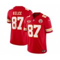 Kansas City Chiefs #87 Travis Kelce Red 2023 F.U.S.E. NKH Vapor Untouchable Limited Football Stitched Jersey