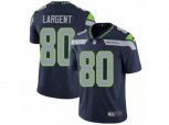Seattle Seahawks #80 Steve Largent Vapor Untouchable Limited Steel Blue Team Color NFL Jersey