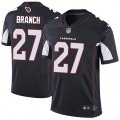 Arizona Cardinals #27 Tyvon Branch Black Alternate Vapor Untouchable Limited Player NFL Jersey