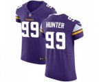 Minnesota Vikings #99 Danielle Hunter Purple Team Color Vapor Untouchable Elite Player Football Jersey