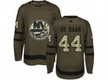 New York Islanders #44 Calvin De Haan Green Salute to Service Stitched NHL Jersey