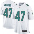 Miami Dolphins #47 Kiko Alonso Game White NFL Jersey