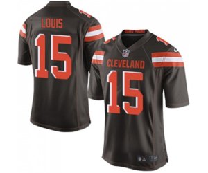 Cleveland Browns #15 Ricardo Louis Game Brown Team Color Football Jersey