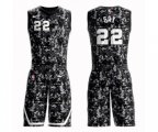 San Antonio Spurs #22 Rudy Gay Swingman Camo Basketball Suit Jersey - City Edition