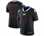 New York Giants #9 Riley Dixon Limited Lights Out Black Rush Football Jersey