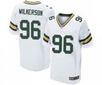 Green Bay Packers #96 Muhammad Wilkerson Elite White Football Jersey