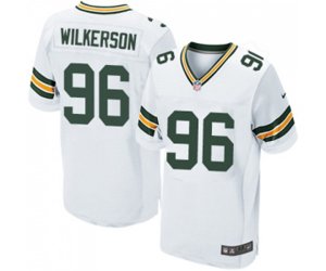 Green Bay Packers #96 Muhammad Wilkerson Elite White Football Jersey