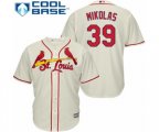 St. Louis Cardinals #39 Miles Mikolas Replica Cream Alternate Cool Base MLB Jersey