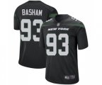 New York Jets #93 Tarell Basham Game Black Alternate Football Jersey