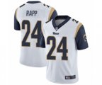 Los Angeles Rams #24 Taylor Rapp White Vapor Untouchable Limited Player Football Jersey