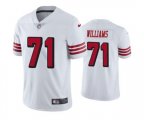 San Francisco 49ers #71 Trent Williams Color Rush Limited Jersey White