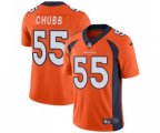 Denver Broncos #55 Bradley Chubb Orange Team Color Vapor Untouchable Limited Player Football Jersey