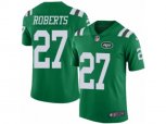 New York Jets #27 Darryl Roberts Limited Green Rush Vapor Untouchable NFL Jersey