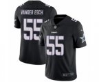 Dallas Cowboys #55 Leighton Vander Esch Limited Black Rush Impact NFL Jersey