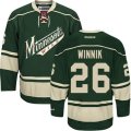 Minnesota Wild #26 Daniel Winnik Authentic Green Third NHL Jersey