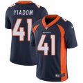 Denver Broncos #41 Isaac Yiadom Navy Blue Alternate Vapor Untouchable Limited Player NFL Jersey