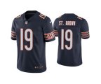Chicago Bears #19 Equanimeous St. Brown Navy Vapor untouchable Limited Stitched Jersey