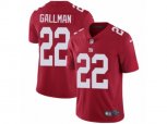 New York Giants #22 Wayne Gallman Red Alternate Vapor Untouchable Limited Player NFL Jersey
